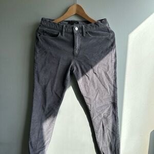 Banana Republic Gray Corduroy Pants
